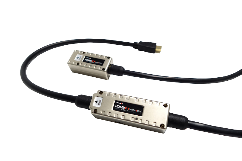 Ophit Glasfaserset inkl. Kabel HDMI2.0 UHD/ 4K MM 40m HDMB2-A040